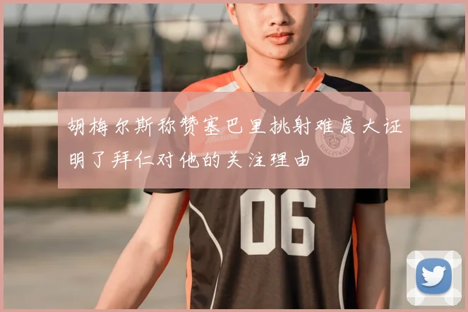 胡梅尔斯称赞塞巴里挑射难度大证明了拜仁对他的关注理由